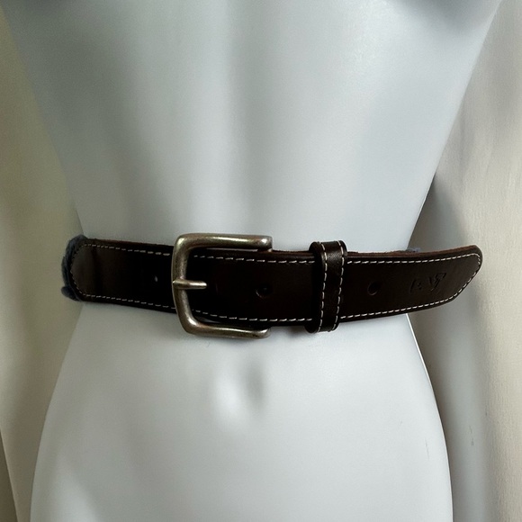 Vineyard Vines Other - Vineyard Vines Mens  blue and Brown Leather Belt size 42
